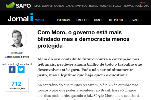 Jornal ionline cita pesquisa realizado pela Paraná Pesquisas