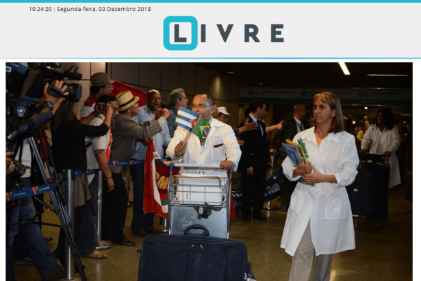 Portal O Livre divulga pesquisa nacional sobre a saída dos(as) médicos(as) cubanos(as) do Brasil