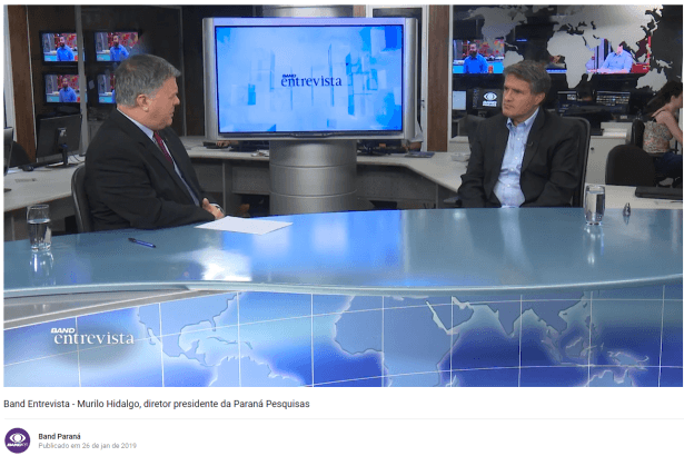 Band Entrevista - Diretor do Instituto Paraná Pesquisas