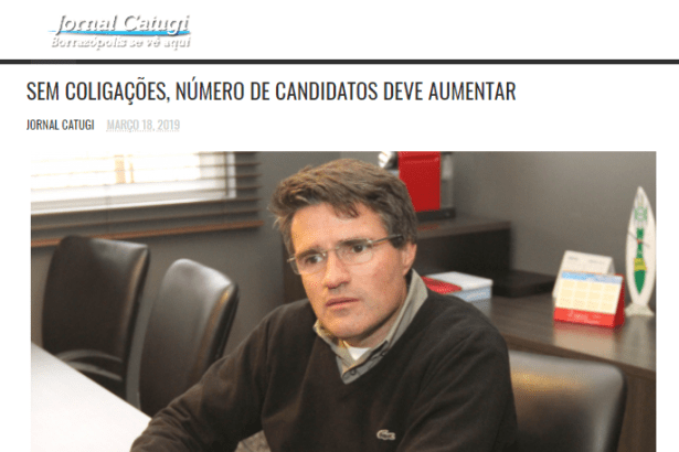 Jornal Catugi divulga entrevista realizado com o Diretor do Instituto Paraná Pesquisas