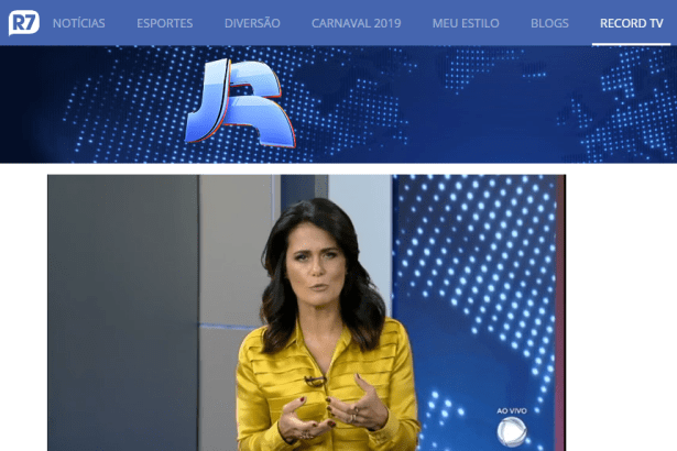 Jornal da Record divulga pesquisa nacional realizado pela Paraná Pesquisas com a percepção dos Brasileiros sobre o Carnaval