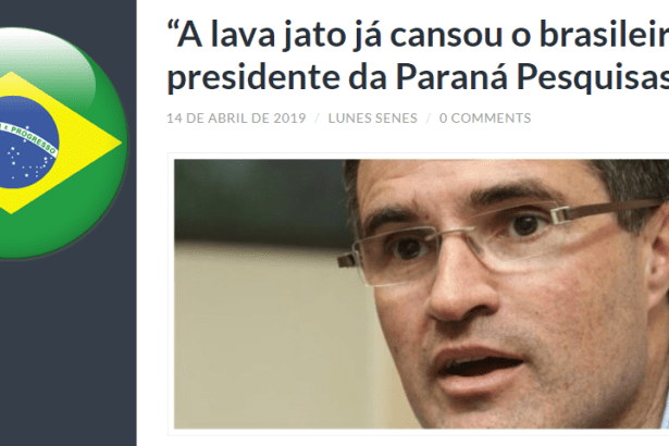 Blog Bita cita entrevista realizado pelo Diretor do Instituto Paraná Pesquisas