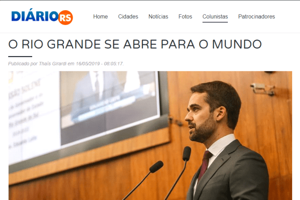 Portal Diário RS cita pesquisa realizado pela Paraná Pesquisas