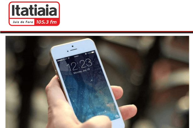 Rádio Itatiaia - Juiz de Fora divulga pesquisa nacional realizada pela Paraná Pesquisas sobre enviar e receber nudes