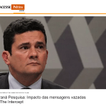Acesse Política divulga pesquisa nacional realizada pela Paraná Pesquisas sobre a Operação Lava Jato