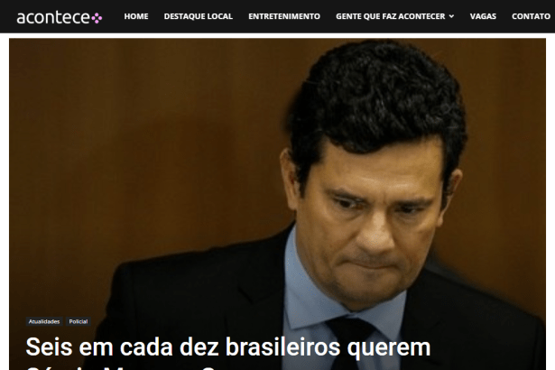 Portal Acontece Agora divulga pesquisa realizado pela Paraná Pesquisas