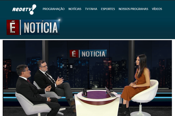 Diretor do Paraná Pesquisas concede entrevista no programa É NOTÍCIA na REDE TV