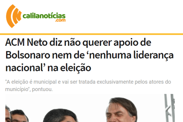 Calila Notícias.com cita pesquisa realizada pela Paraná Pesquisas