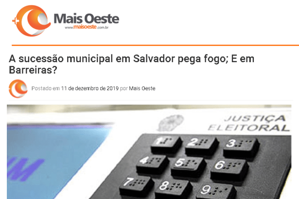Mais Oeste divulga pesquisa realiza pela Paraná Pesquisas