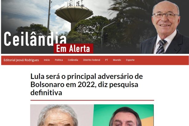 Ceilândia em Alerta divulga pesquisa realizada pela Paraná Pesquisas