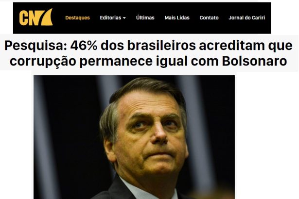 CN7.com divulga pesquisa realizada pela Paraná Pesquisas
