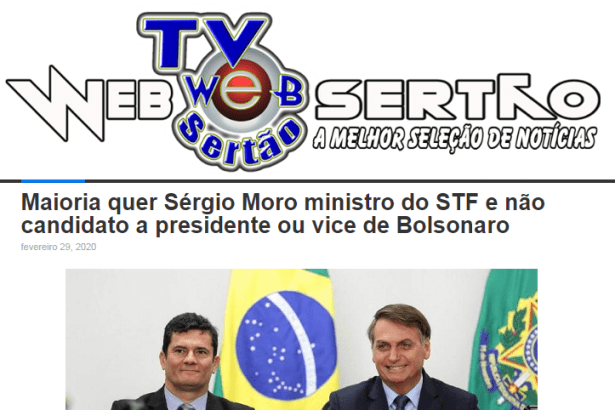 Blog TV Web Sertão divulga pesquisa nacional realizada pela Paraná Pesquisas