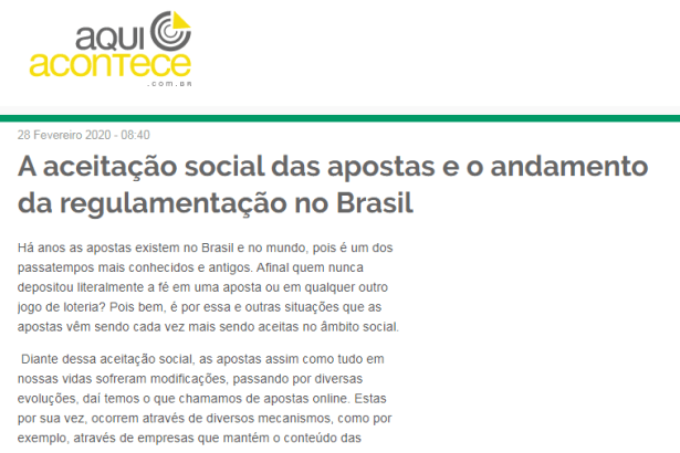 Portal Aqui Acontece cita pesquisa realizada pela Paraná Pesquisas