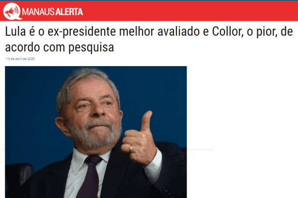Manaus alerta divulga pesquisa realizado pela Paraná Pesquisas