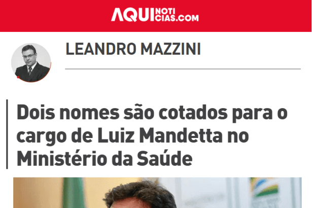 Portal Aqui Notícias.com cita pesquisa realizado pela Paraná Pesquisas