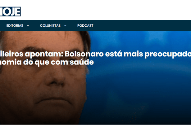 Portal ESHoje divulga pesquisa nacional realizado pela Paraná Pesquisas