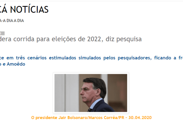 Blog Tarauacá Notícias divulga pesquisa nacional realizado pela Paraná Pesquisas