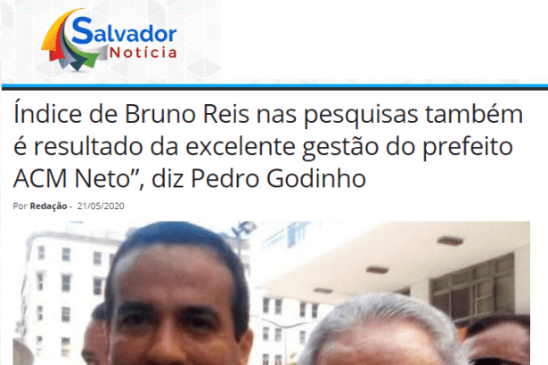 Salvador Notícia divulga pesquisa realizado pela Paraná Pesquisas