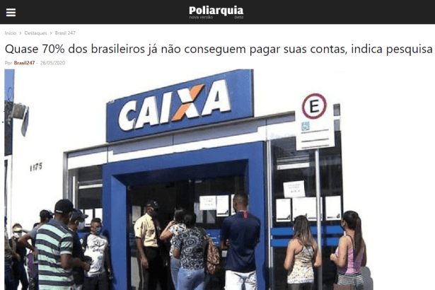 Portal Poliarquia divulga pesquisa realizado pela Paraná Pesquisas