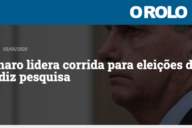 O Rolo divulga pesquisa nacional realizado pela Paraná Pesquisas