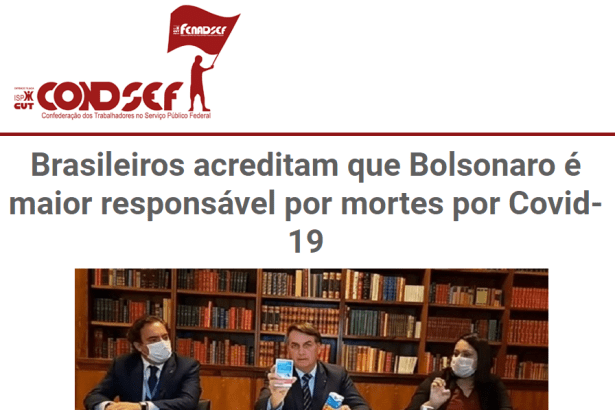 Portal Condsef divulga pesquisa realizado pela Paraná Pesquisas