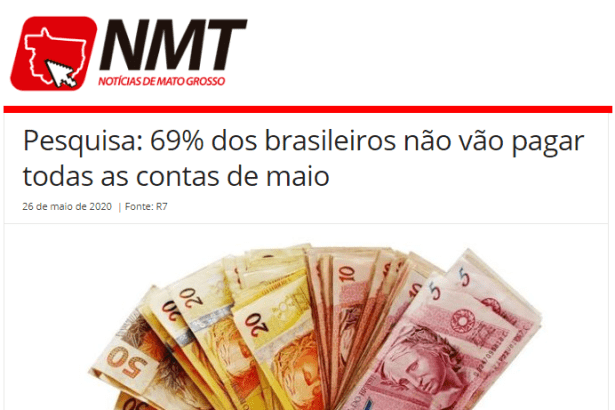NMT - Notícias de Mato Grosso divulga pesquisa realizado pela Paraná Pesquisas