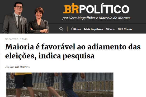 Coluna Estadão - BR18 divulga pesquisa nacional realizado pela Paraná Pesquisas
