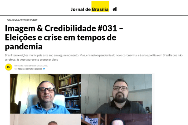 Diretor da Paraná Pesquisas concede entrevista ao Jornal de Brasília sobre as eleições municipais. Vale a pena conferir!