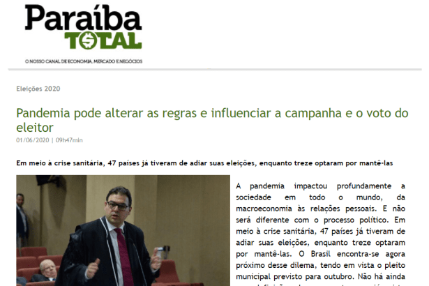 Paraíba Total divulga pesquisa realizado pela Paraná Pesquisas