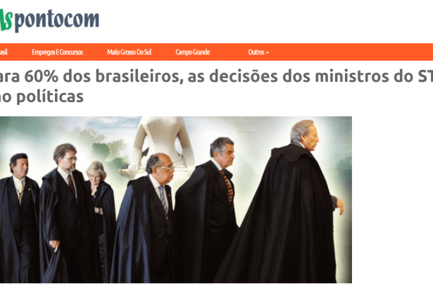 Portal MS Pontocom divulga pesquisa realizado pela Paraná Pesquisas