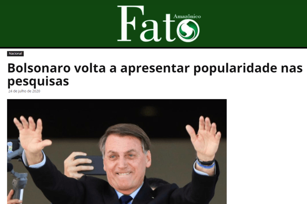 Fato Amazônico divulga pesquisa nacional realizado pela Paraná Pesquisas