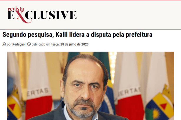 Revista Exclusive divulga pesquisa realizado pela Paraná Pesquisas