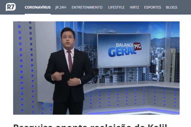 R7.com - Balanço Geral MG divulga pesquisa realizado pela Paraná Pesquisas
