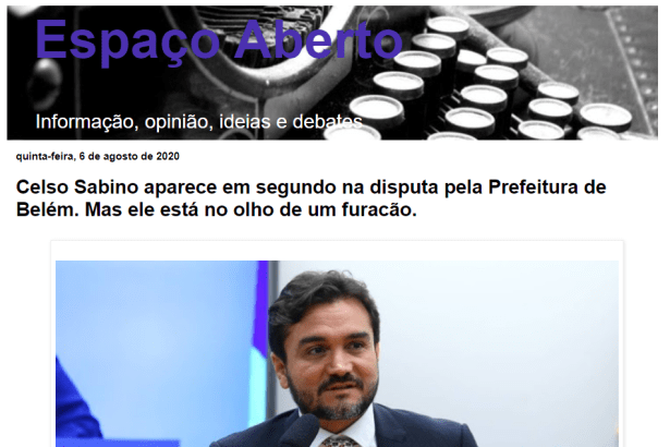Blog do Espaço Aberto divulga pesquisa realizado pela Paraná Pesquisas