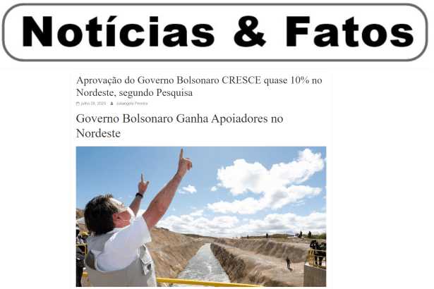 Notícias e Fatos divulga pesquisa realizado pela Paraná Pesquisas