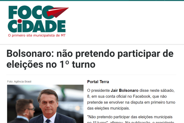 Foco Cidade cita matéria do Paraná Pesquisas
