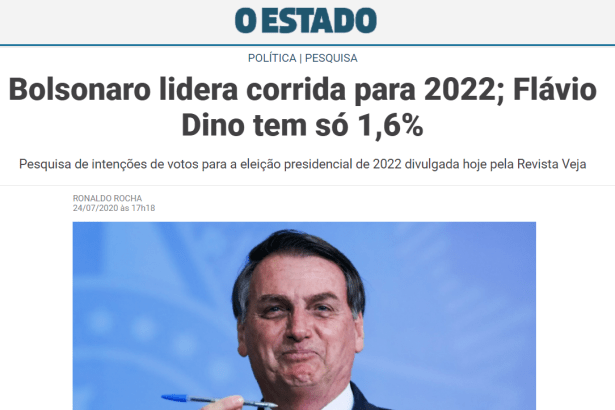O Estado divulga pesquisa realizado pela Paraná Pesquisas