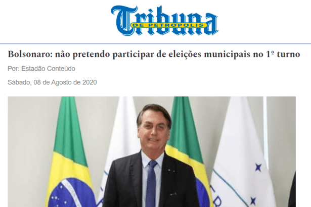 Tribuna de Petrópolis cita matéria do Paraná Pesquisas
