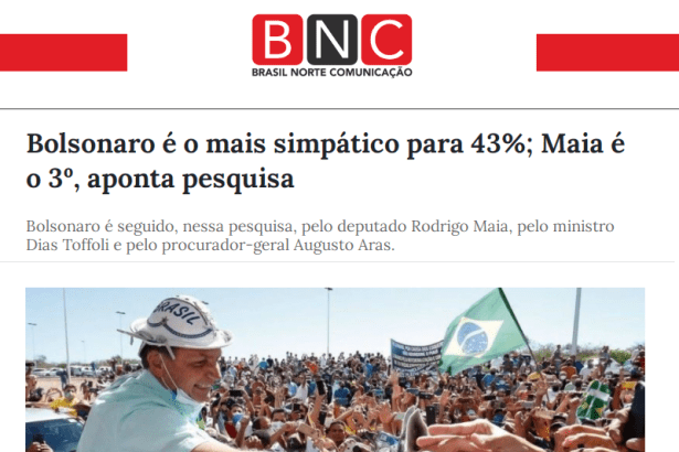 Portal BNC Amazonas divulga pesquisa realizado pela Paraná Pesquisas