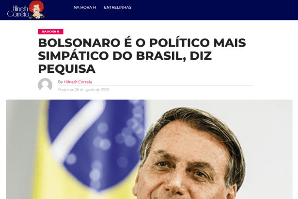 Hilneth Correia divulga pesquisa realizado pela Paraná Pesquisas
