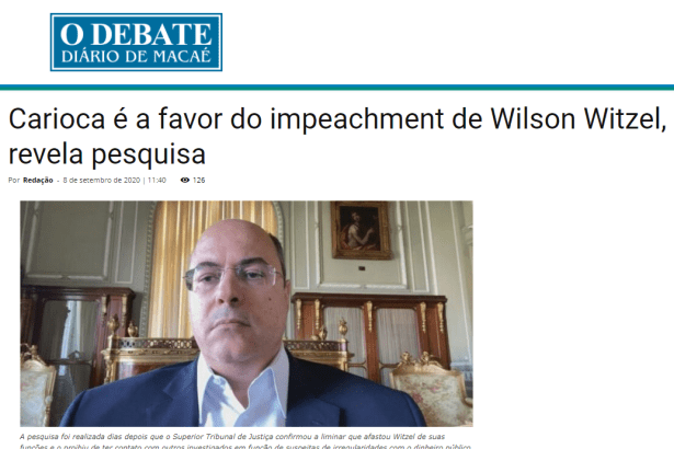 O Debate Diário de Macaé divulga pesquisa realizado pela Paraná Pesquisas