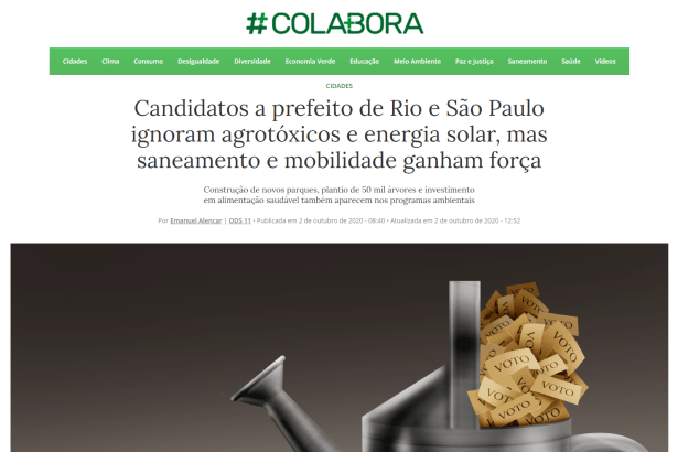 Projeto Colabora cita pesquisa realizado pela Paraná Pesquisas