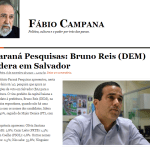 Fábio Campana divulga pesquisa realizado pela Paraná Pesquisas
