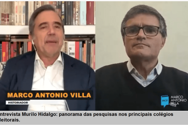 Professor Marco Antonio Villa entrevista Diretor da Paraná Pesquisas sobre as eleições municipais. Vale a pena conferir.