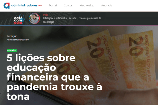 Administradores.com cita pesquisa realizado pela Paraná Pesquisas