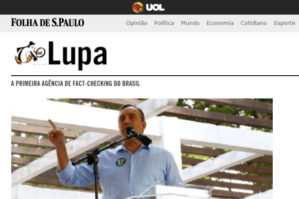 Revista Piauí - Agência Lupa divulga pesquisa realizado pela Paraná Pesquisas