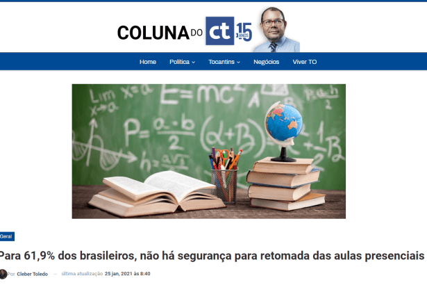 Coluna do CT divulga pesquisa nacional realizado pela Paraná Pesquisas