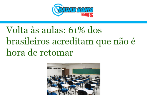 Radar Bahia News divulga pesquisa nacional realizado pela Paraná Pesquisas