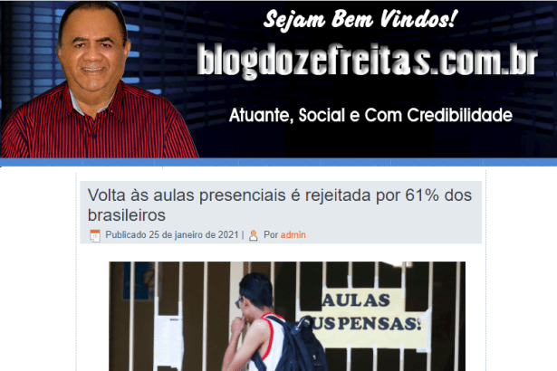 Blog do Zé Freitas divulga pesquisa nacional realizado pela Paraná Pesquisas