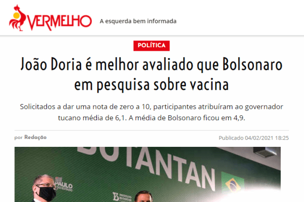 Portal Vermelho divulga pesquisa nacional realizado pela Paraná Pesquisas